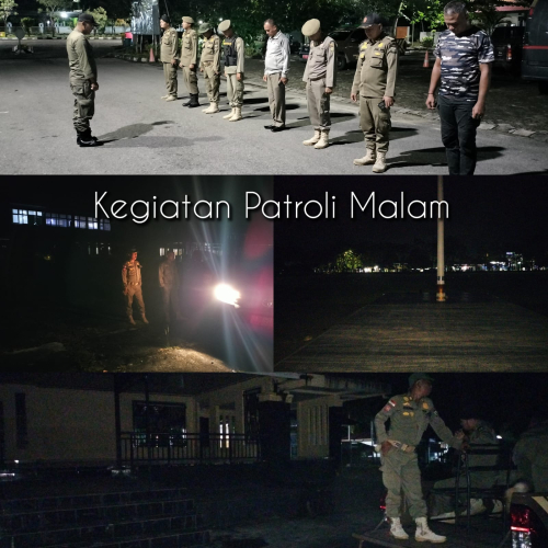 Patroli Minggu Malam, Satpol-PP Kampar Targetkan Pelanggar Peraturan Daerah