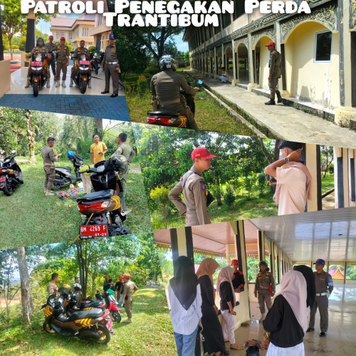 Sebanyak 4 Remaja Bukan Muhrim di Tugu Batu Hitam dan Tigo Tungku Sajoangan Dibubarkan Satpol-PP Kampar
