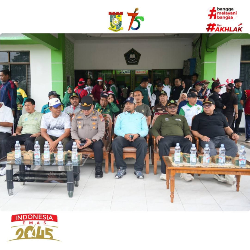 Harmoni Fun Walk HAB ke-80 Kemenag, 126 Tim Majelis Taklim Pawai Kerukunan di Kampar