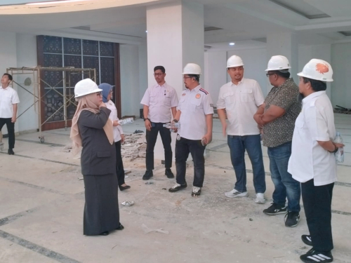 Wabup Kampar: Renovasi Islamic Center Bangkinang Selesai Akhir Januari
