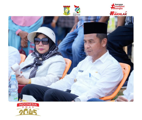 Hadir di Pulau Kosiok, Bupati Kampar Ajak Warga Lestarikan Balimau Kasai