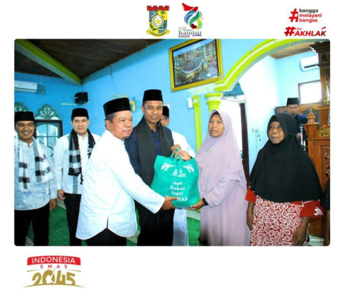 Safari Ramadhan di Kampar Kiri, Bupati Kampar Perkuat Silaturahmi dengan Masyarakat