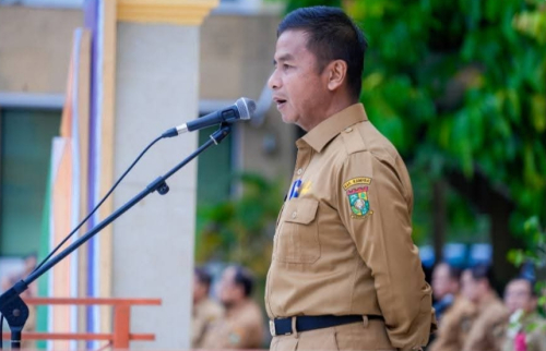 Pimpin Apel Gabungan, Bupati Kampar Soroti Koordinasi Antar-OPD