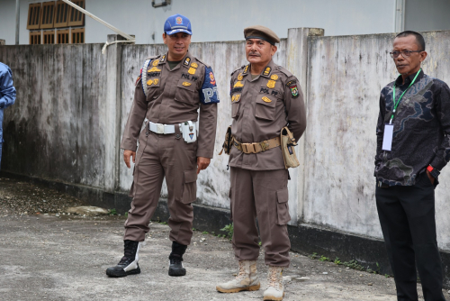 Satpol PP Kampar Jadi Garda Depan Pengamanan Festival Lomang di Pulau Lawas