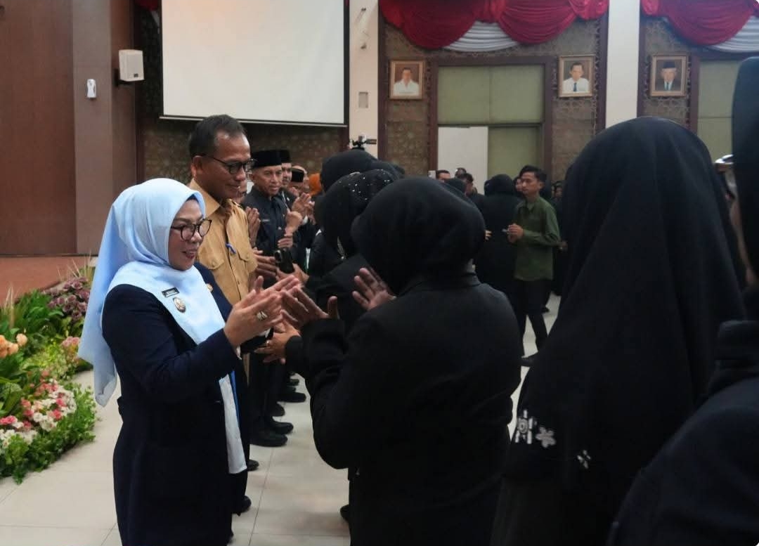 Wabup Kampar Lantik 121 Kepala Sekolah dan Pejabat Fungsional