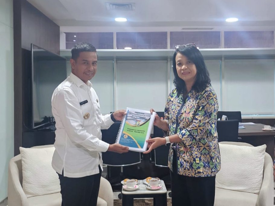 Bupati Ahmad Yuzar Perjuangkan 4 Akses Jalan Vital Kampar ke Kementerian PU