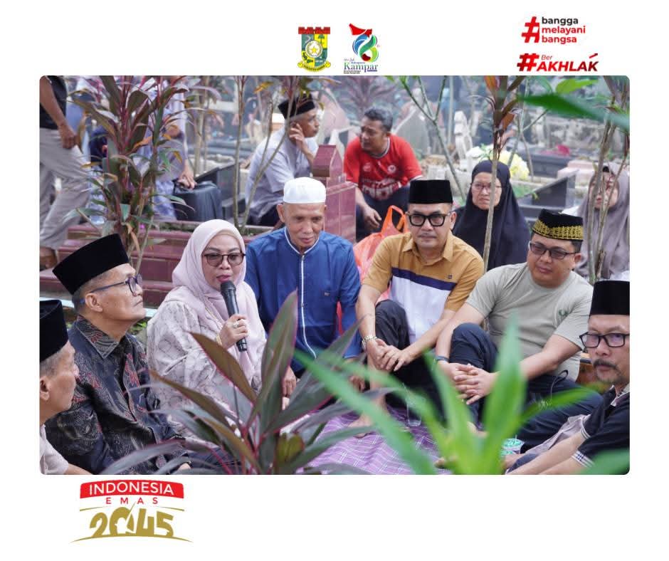 Jelang Bulan Suci, Wabup Kampar Misharti Ziarah ke Dua Kecamatan