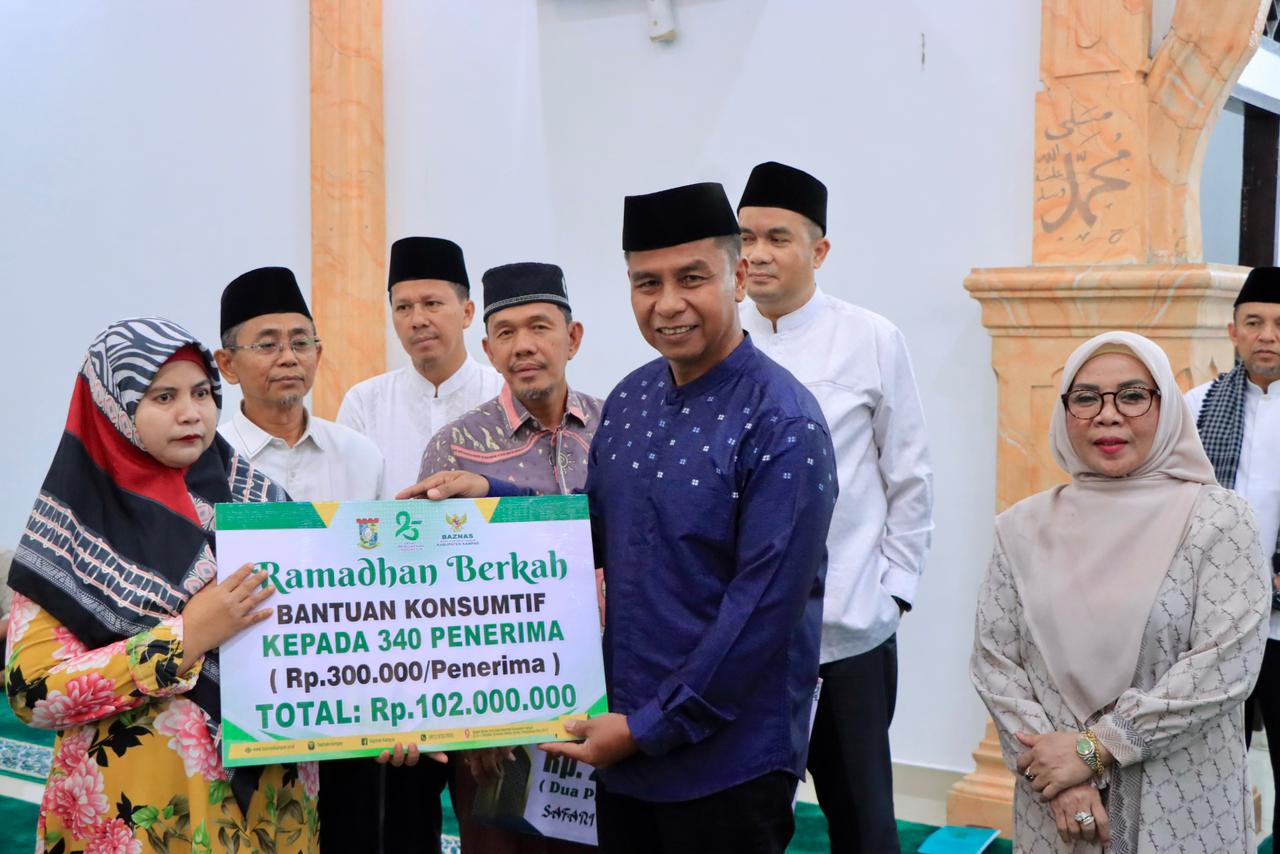 Bupati Kampar Lepas Tim Safari Ramadhan 1447 H, Sasar 21 Kecamatan