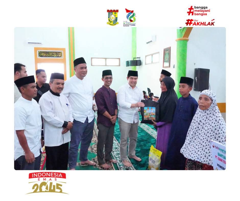 Safari Ramadan di Siak Hulu, Pj Sekda Kampar Bawa Instruksi Khusus Bupati