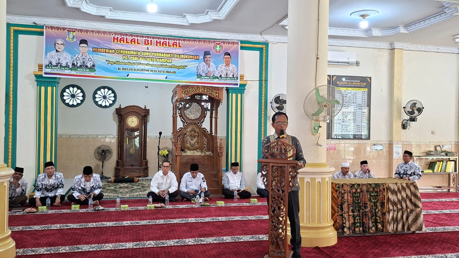Plt Kadisdikpora Kampar: Halal Bihalal Jadi Momentum Perkuat Ukhuwah Guru