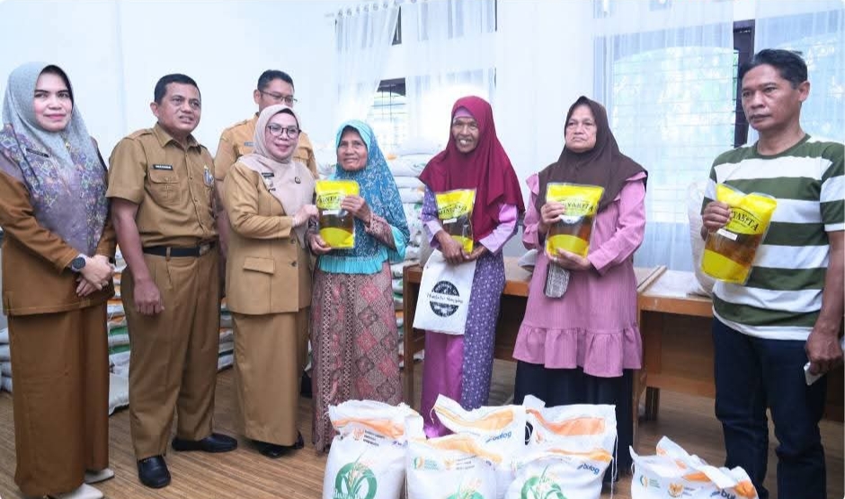 Wabup Kampar Misharti Dorong Ketahanan Pangan Daerah Lewat Penyaluran Bantuan Bapanas
